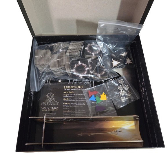 The Night Cage Board Game Smirk & Dagger Games Horror Tile Placement - Picture 6 of 6